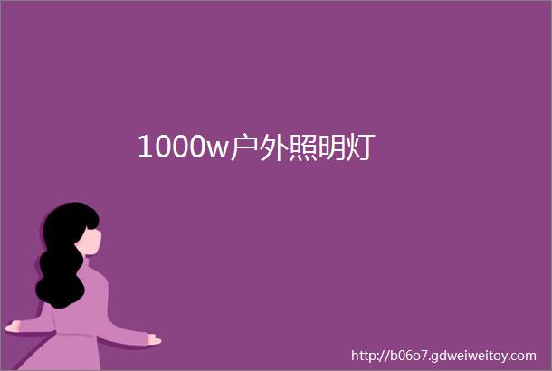 1000w户外照明灯